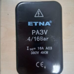 Etna Basınç Şalteri PA-3V 4Bar - 16Bar 380V 1/2