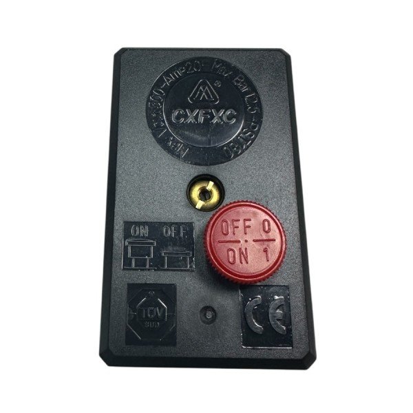 Kompresör Otomatiği 380 volt 3 yollu BS108 NEMA BASINÇ ŞARTELİ TİRİFAZ 3/8 DİŞ - Görsel 4