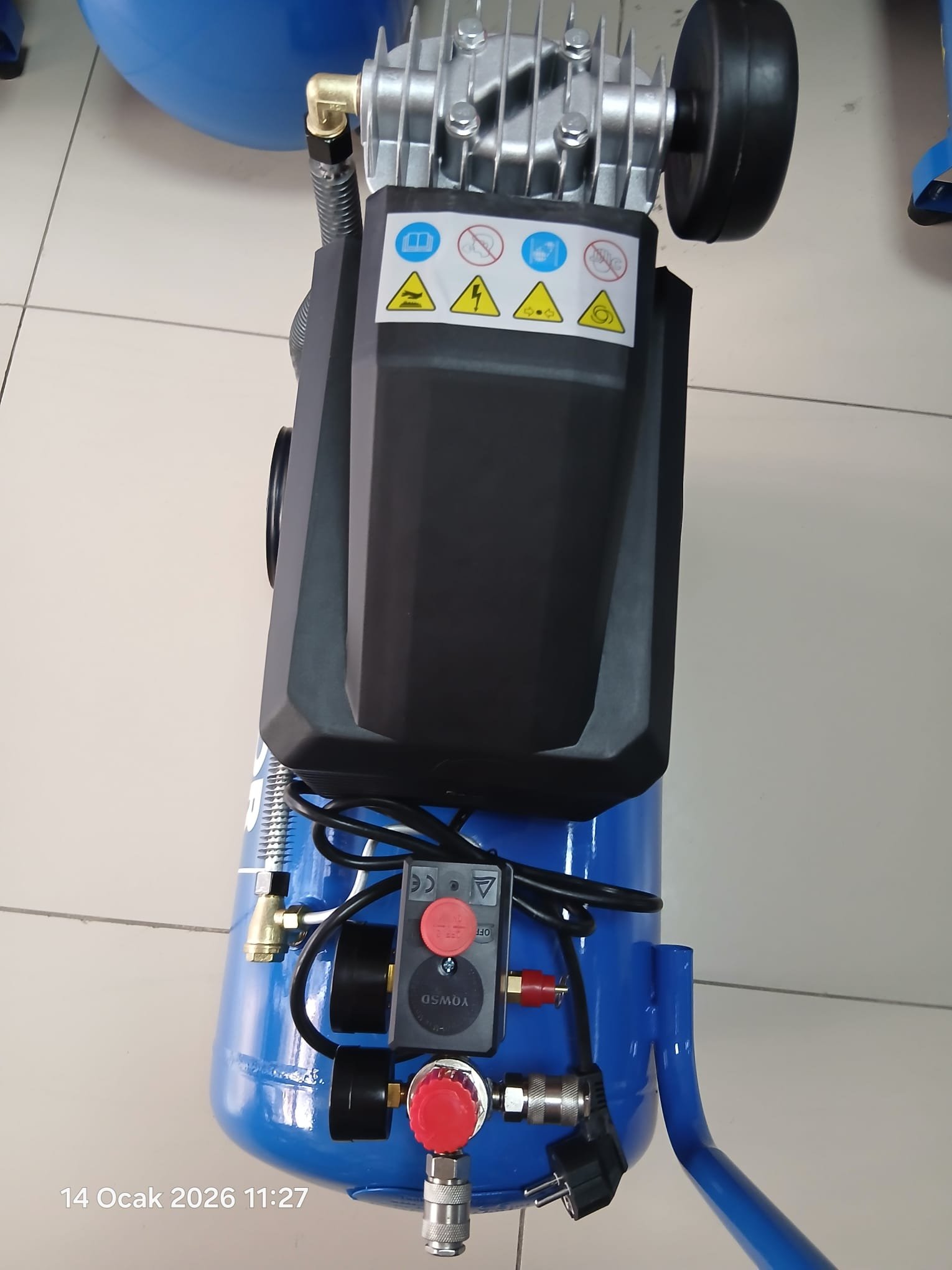 50 litre hava kompresör - Görsel 4