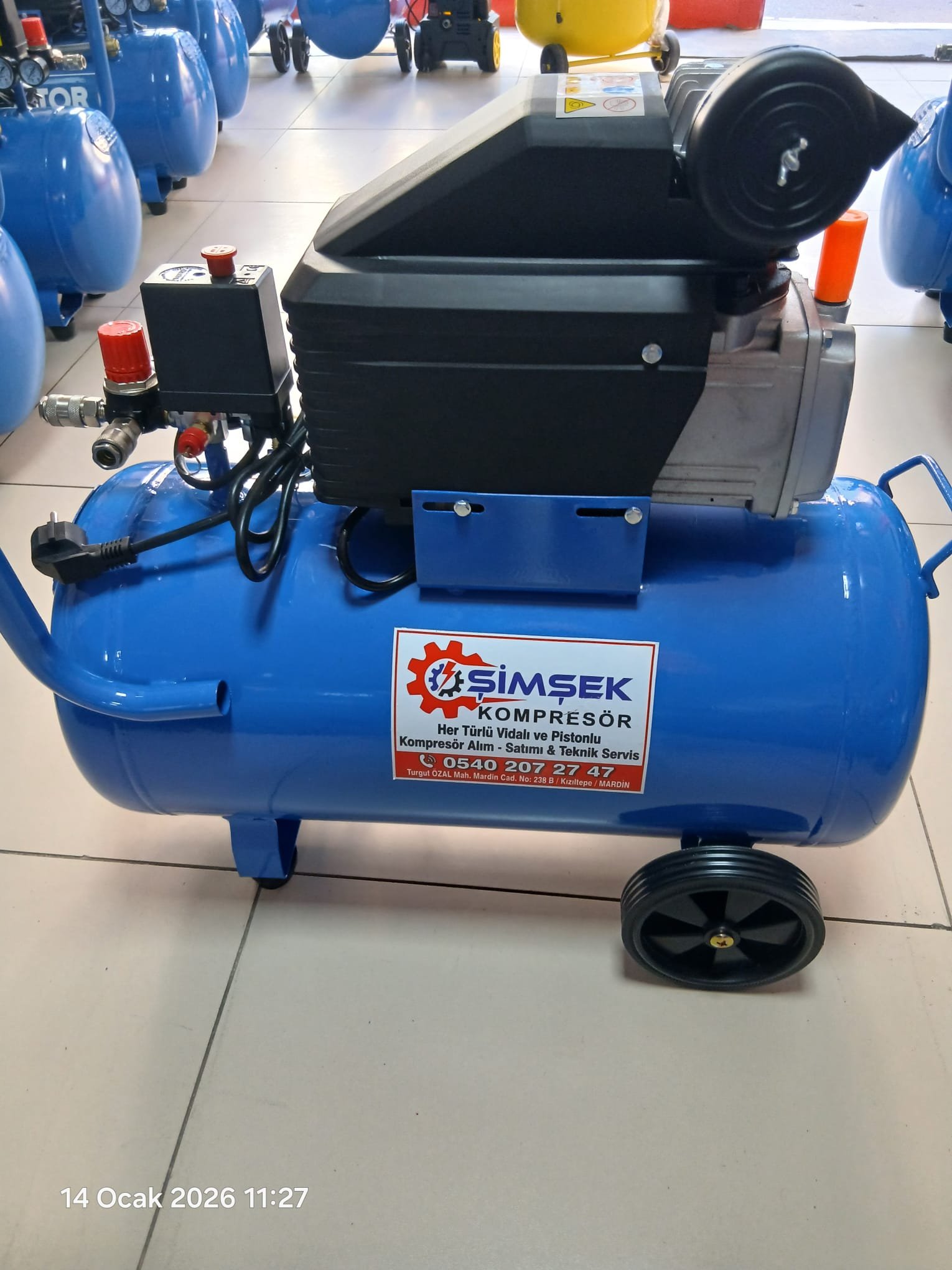 50 litre hava kompresör - Görsel 2