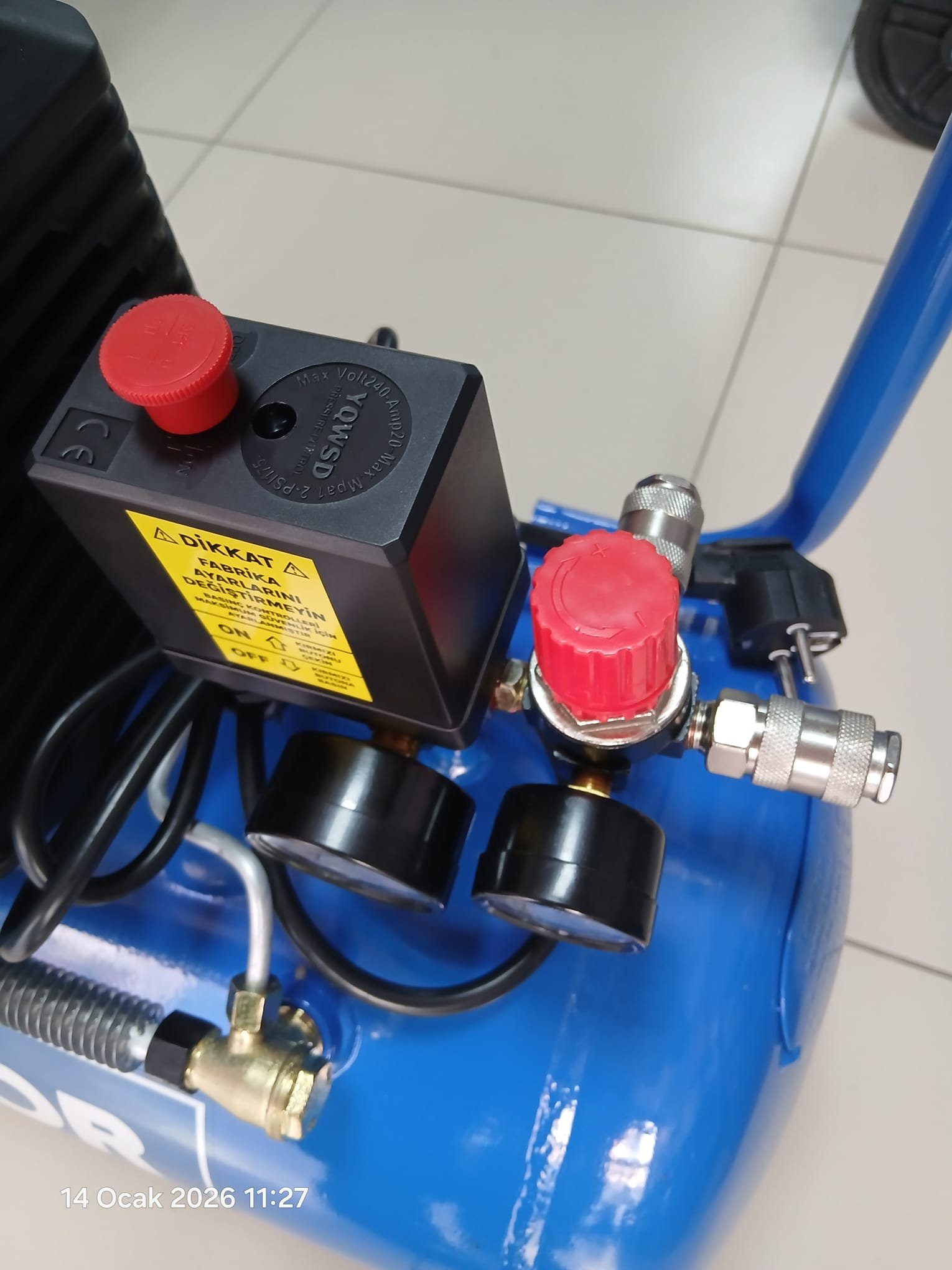 50 litre hava kompresör - Görsel 3
